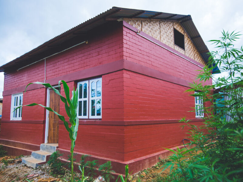 Eco-friendly house in Nepal