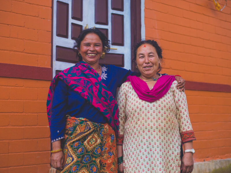 Interlocking Brick CSEB house nepal