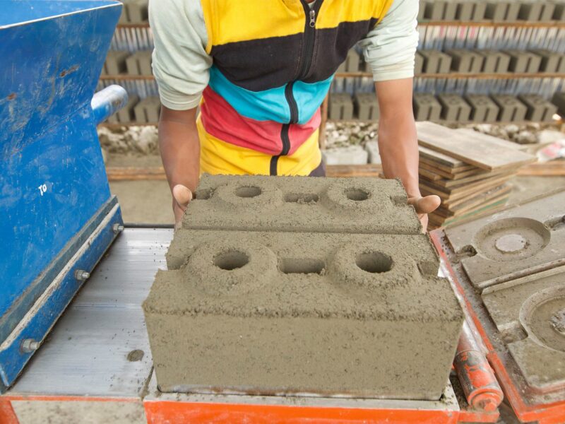 Training on use of Interlocking brick in construction